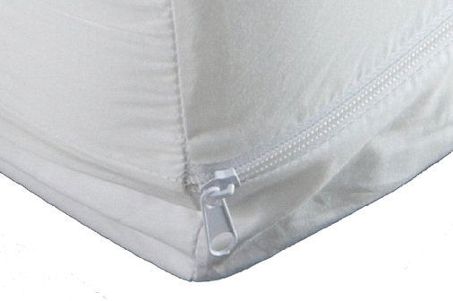 100 cotton full mattress cover zippered