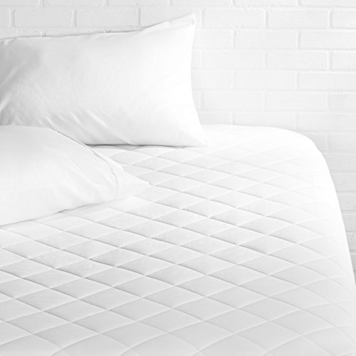 AmazonBasics-Hypoallergenic-Quilted-Mattress-Topper