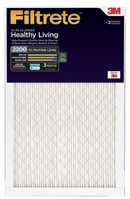 Filtrete Healthy Living Elite Allergen Reduction Filter 2200