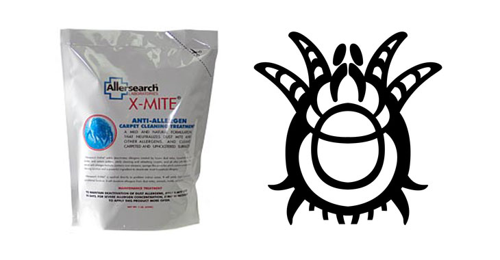 X-Mite Anti-Allergen Carpet Cleaning Treatment
